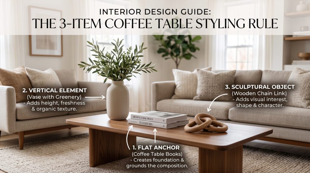 coffee table styling rule