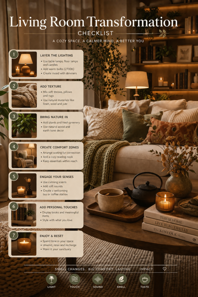sensory cozy living room ideas