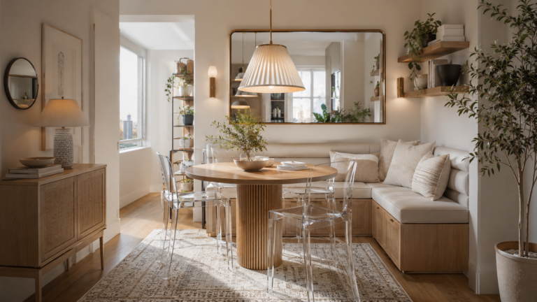 small dining space layout hacks