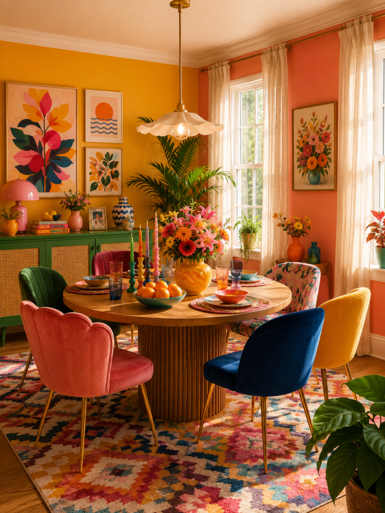 dopamine dining room ideas