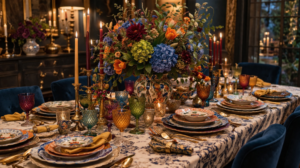 bold dining room decor ideas