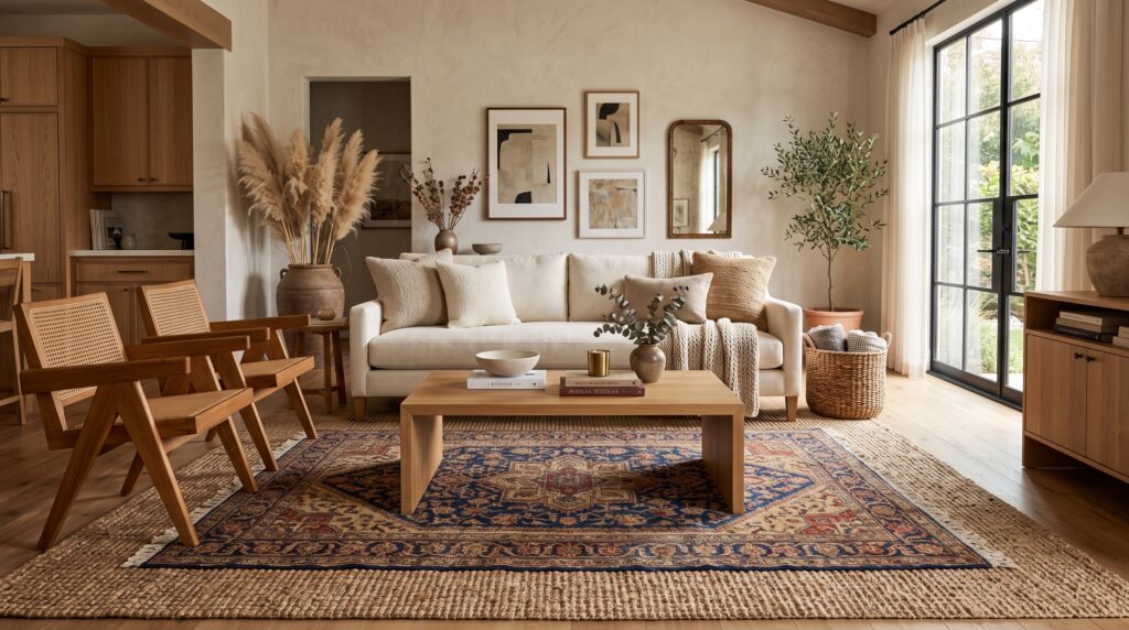 chic rug styling ideas