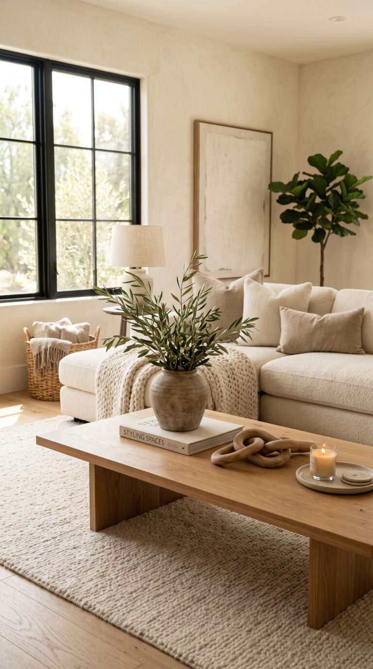 coffee table styling rule