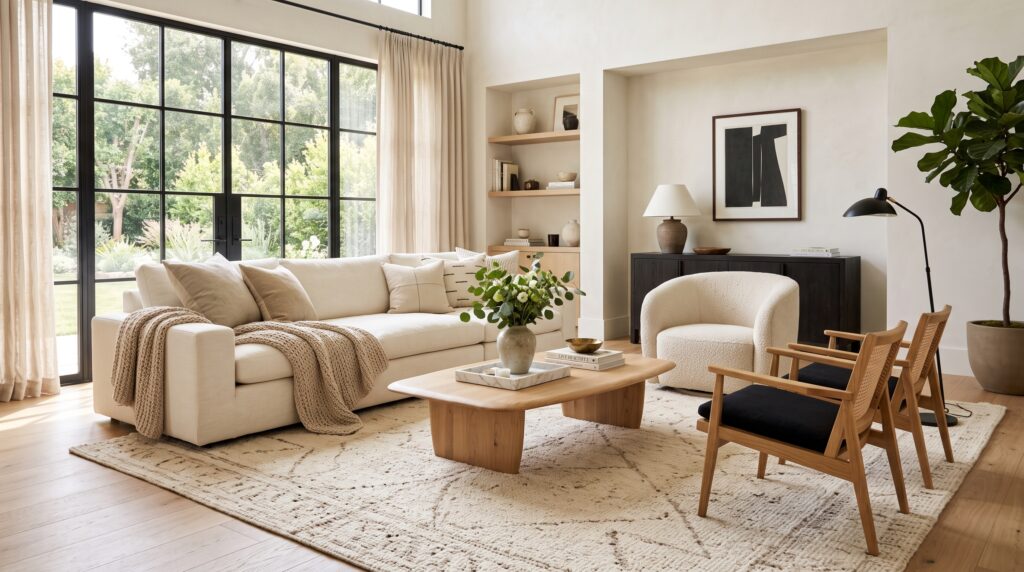 chic rug styling ideas