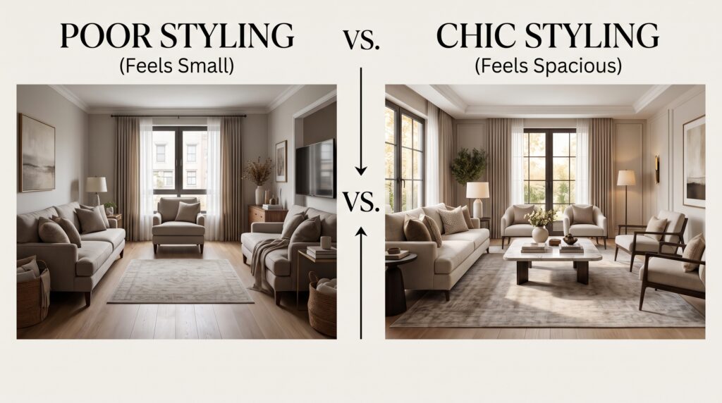 chic rug styling ideas