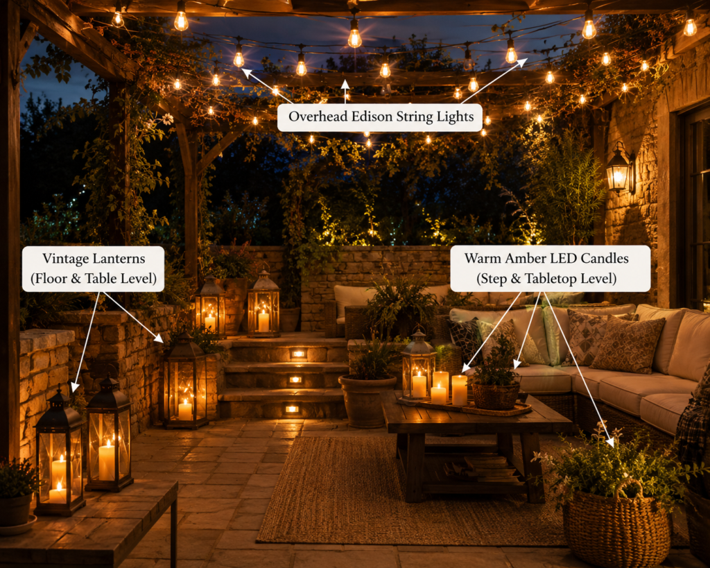 cozy fall patio ideas 