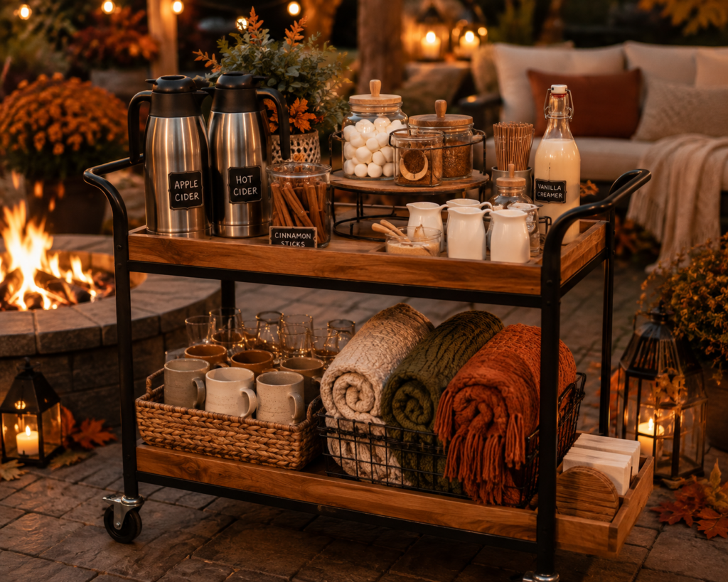 cozy fall patio ideas 