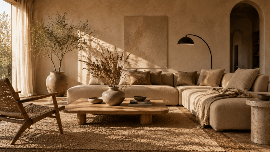 organic modern decor 