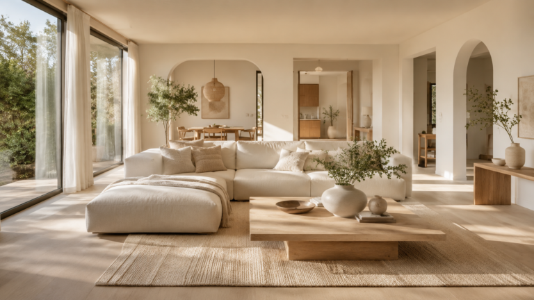 airy room decor