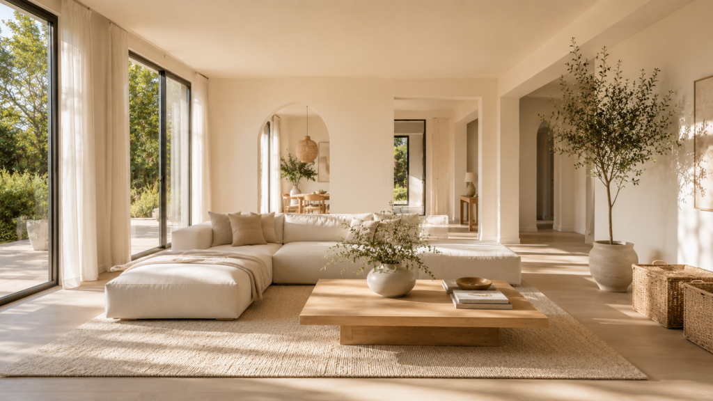 airy room decor