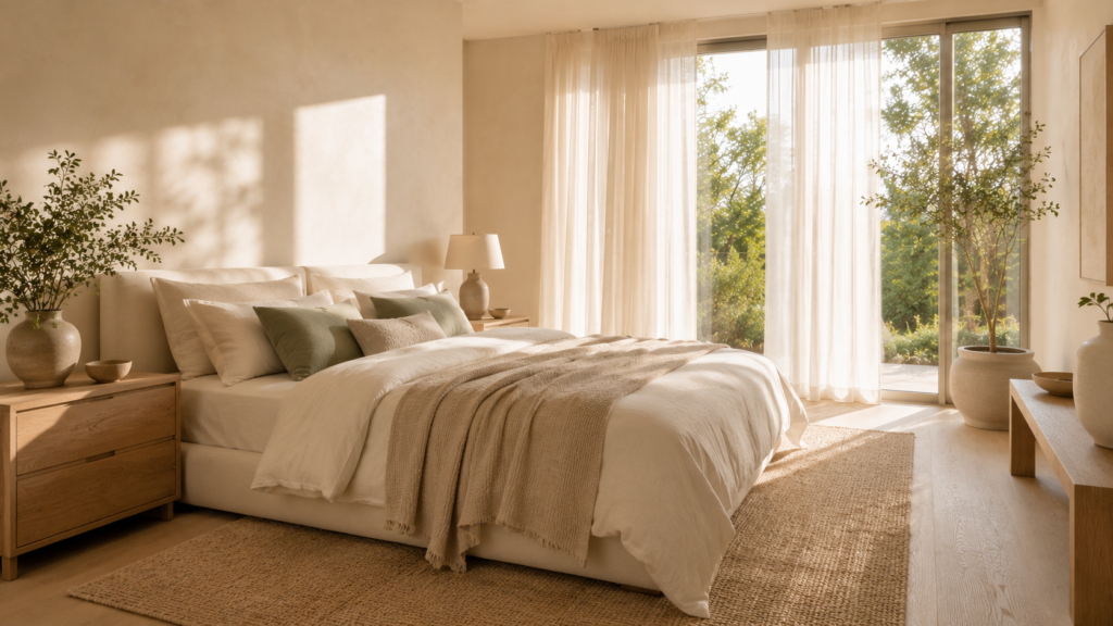 airy room decor