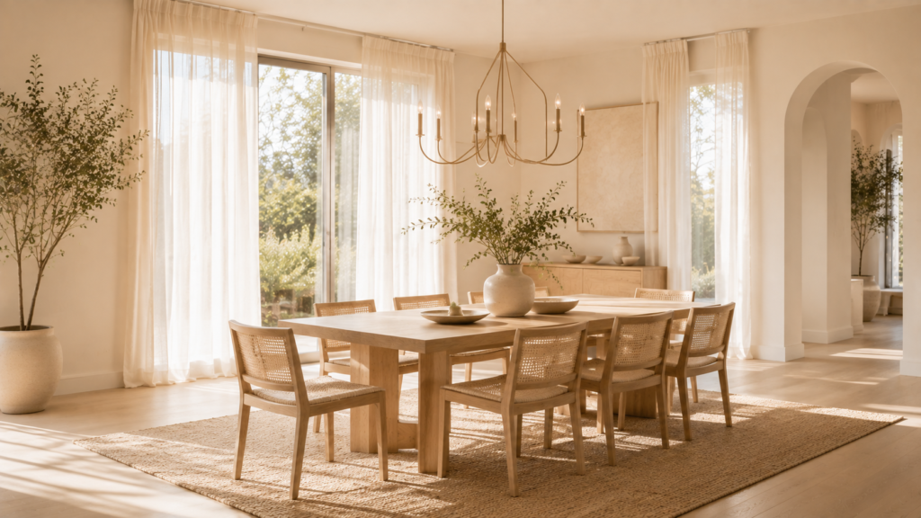 airy room decor
